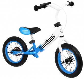 Bicicleta de echilibru fara pedale RUN RUN, Albastru