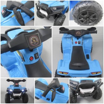 ATV electric pentru copii J8 Albastru