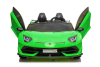 Masinuta electrica pentru copii Lamborghini Aventador SVJ 24 volti cu LCD LUX (2028) Verde metalizat