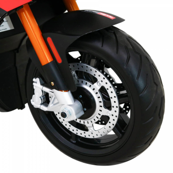 Motocicleta electrica pentru copii  12 Volti Aprilia Tuono V4 (A010) Negru