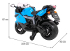 Motocicleta electrica pentru copii BMW K1300S (283) Albastru