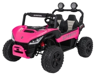 Black Friday - Reduceri si Promotii la UTV electric pentru copii cu 2 locuri Buggy Speedy 4x4 24V 350W (3558) Roz