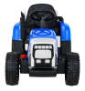 Tractor electric pentru copii cu remorca BLOW TRUCK, roti EVA (611) Albastru