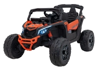 Black Friday - Reduceri si Promotii la UTV electric pentru copii Can-Am Maverick 12V 4x4 (CA003) Portocaliu
